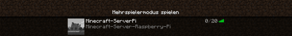 Raspberry Pi 4 Paper Minecraft Server.