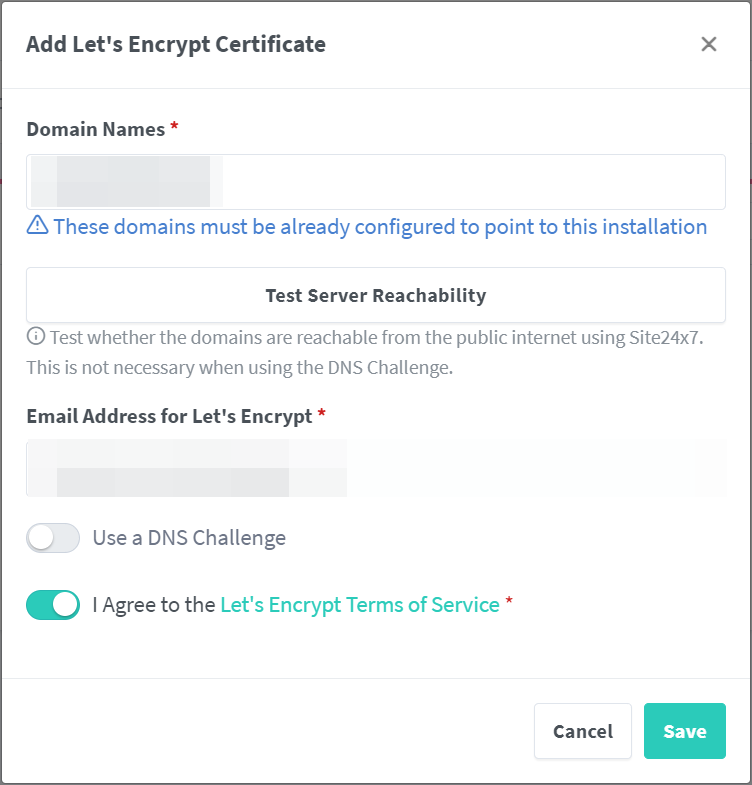 Nginx Proxy Manager - Erstelle ein Let's Encrypt Zertifikat