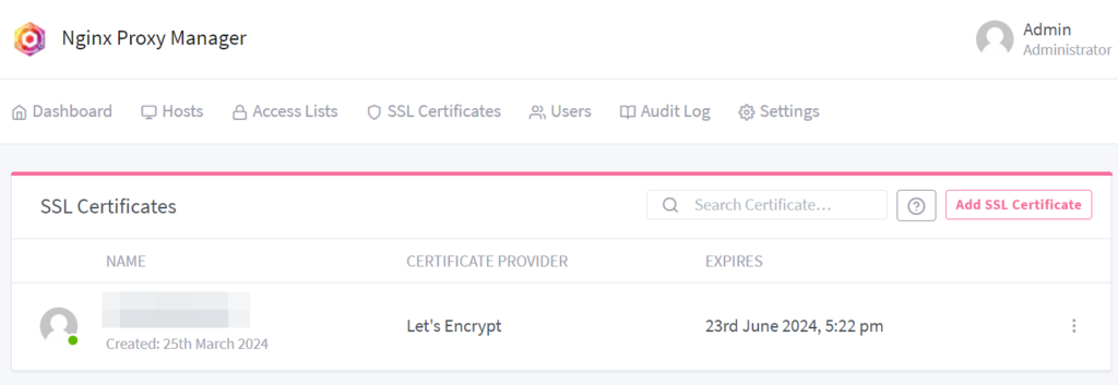 Nginx Proxy Manager - Deine Let's Encrypt Zertifikate